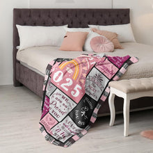 Load image into Gallery viewer, Multipurpose Pink Graduation Blanket 60x50 - Ideal Gift for Women Graduates 2025