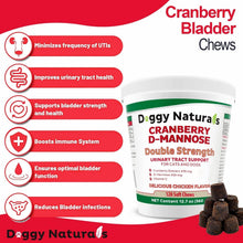 Load image into Gallery viewer, Vet-Recommended Cranberry D-Mannose Soft Chews - UTI Prevention for Pets