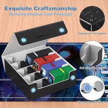 Load image into Gallery viewer, Waterproof Card Deck Case for TCG, MTG with Magnetic Closure, Large Capacity