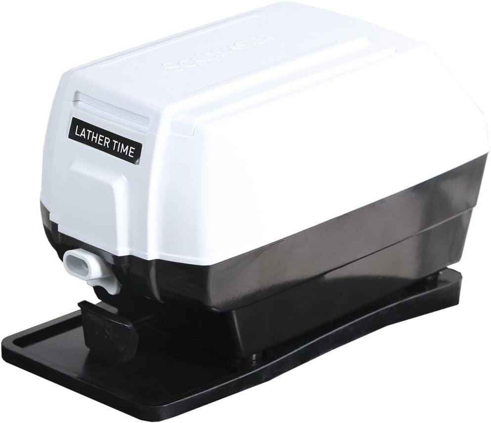 Compact Hot Machine for Shaving with Extra Large Soap Capacity - 30W Power