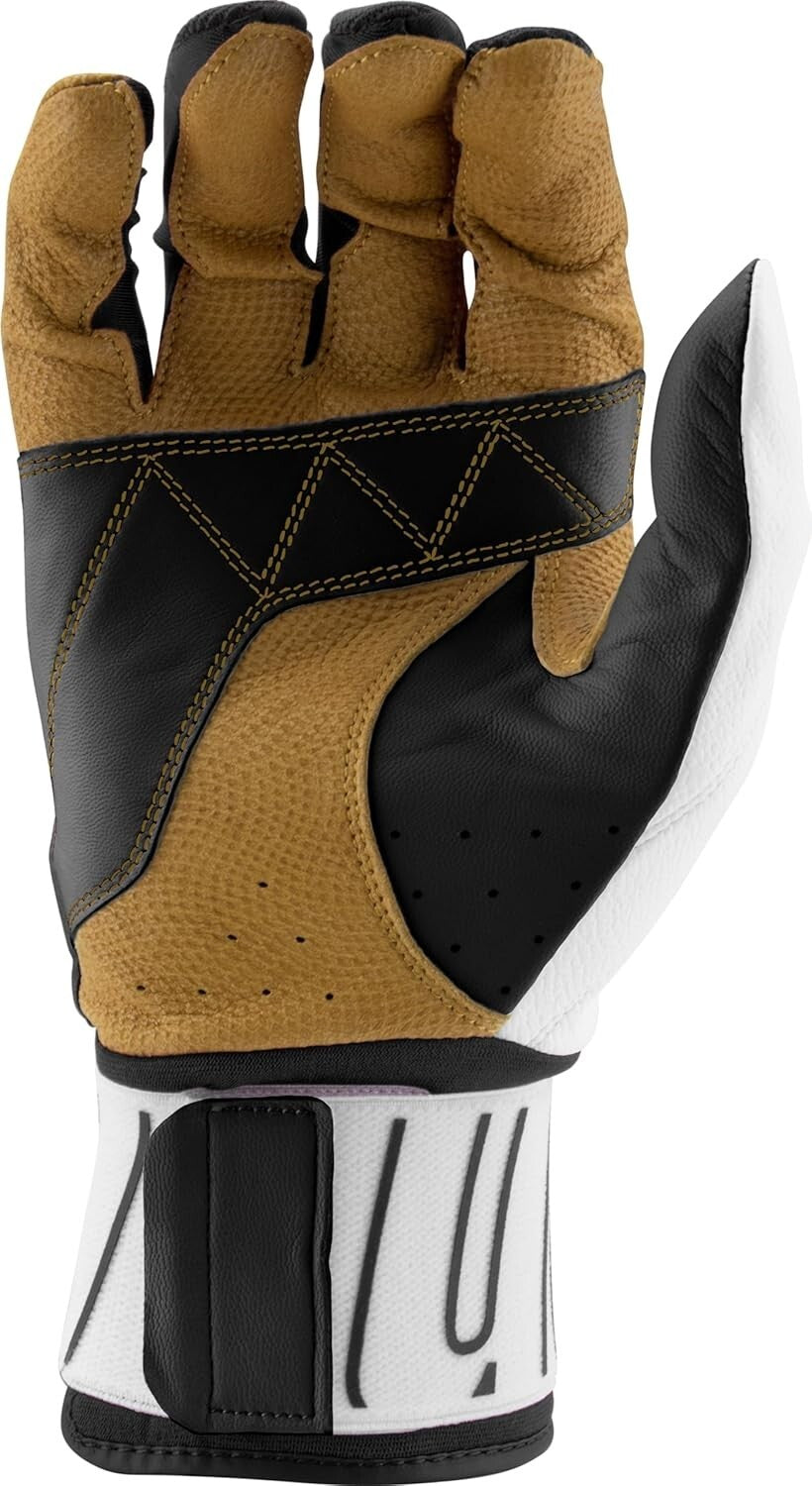 Padded Blacksmith Adult Batting Glove with Goatskin Palm - For Serious Training