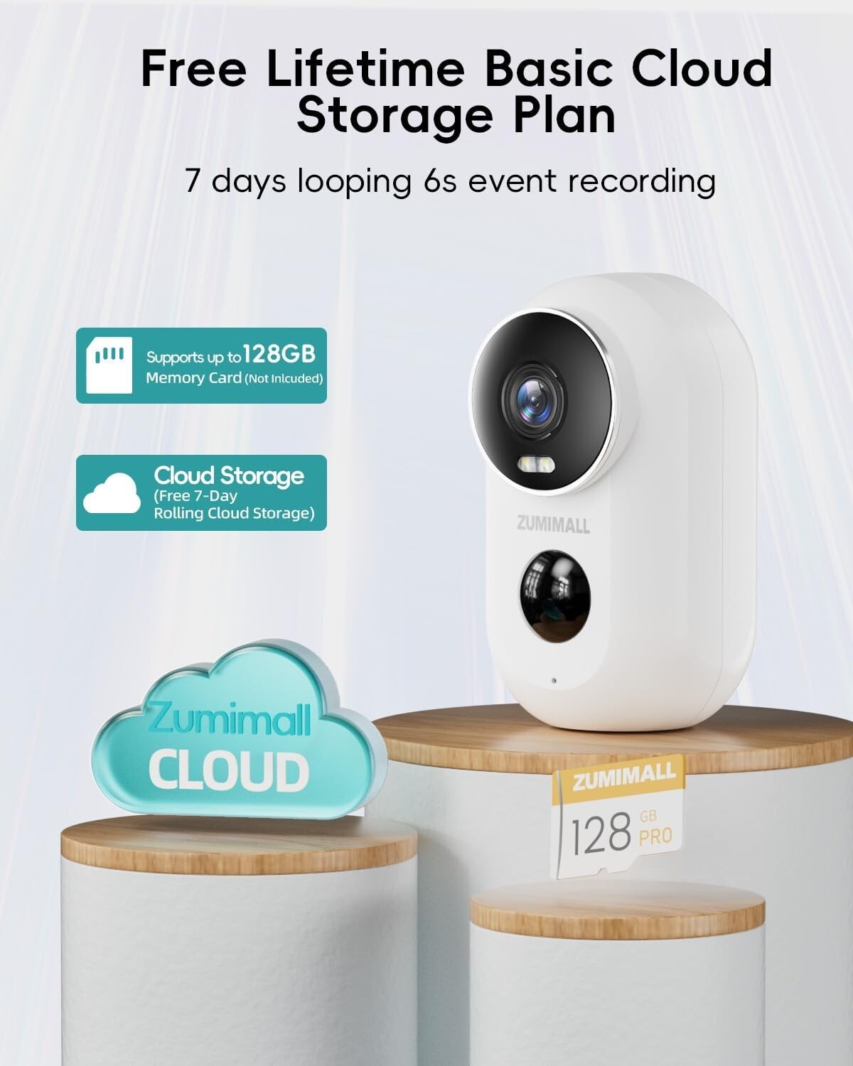 Enhanced 2K Wireless Home Security Cameras - 4 Pack, Easy Install, Night Vision