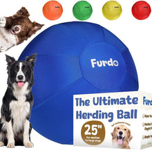 Load image into Gallery viewer, Large 25” Herding Dog Ball for Outdoor &amp; Active Play – Ideal for Herding Breeds