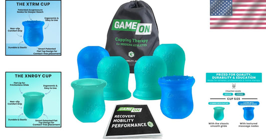 Dual-Function Cupping Therapy Set for Myofascial Release & Muscle Recovery