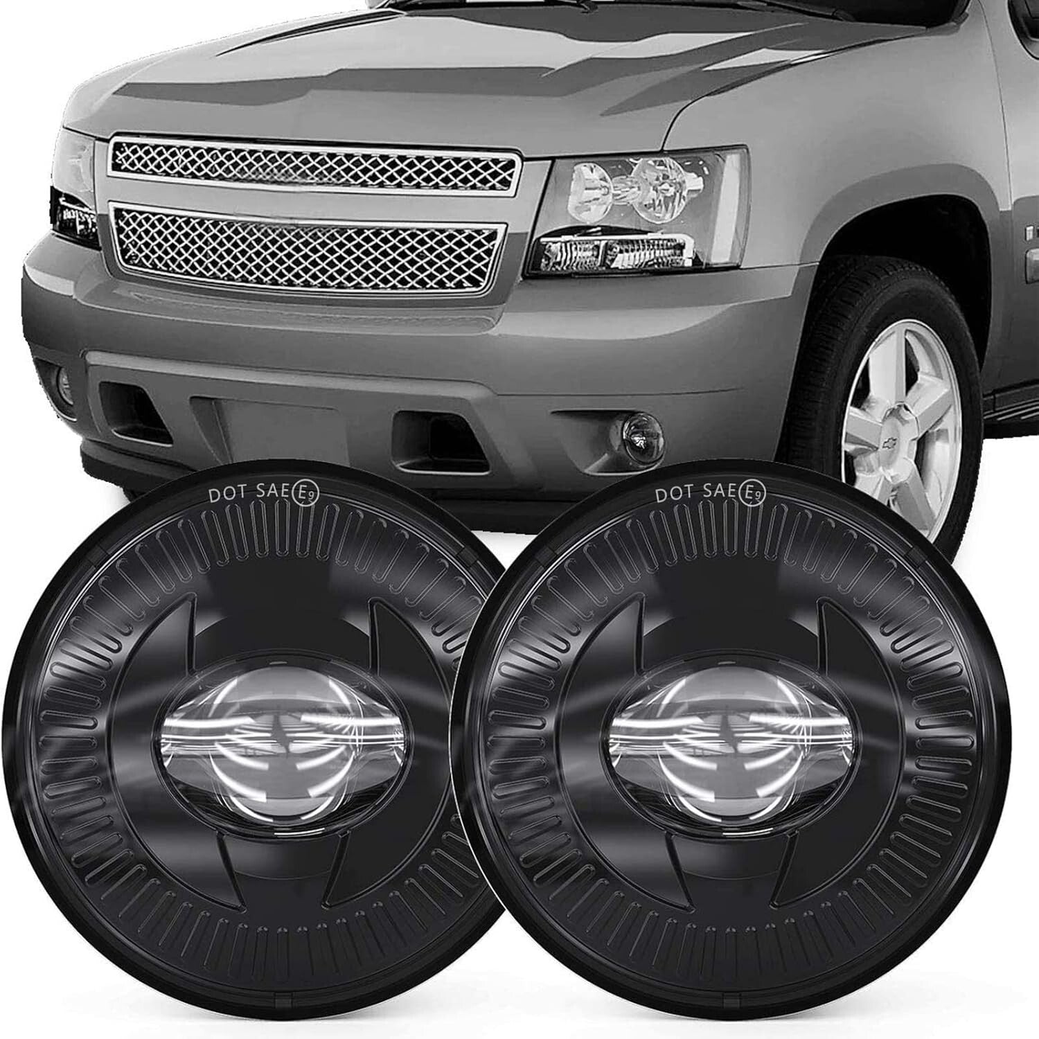 Durable LED Fog Lights 5202 for Tahoe, Yukon, Camaro – 50,000 Hours Lifespan