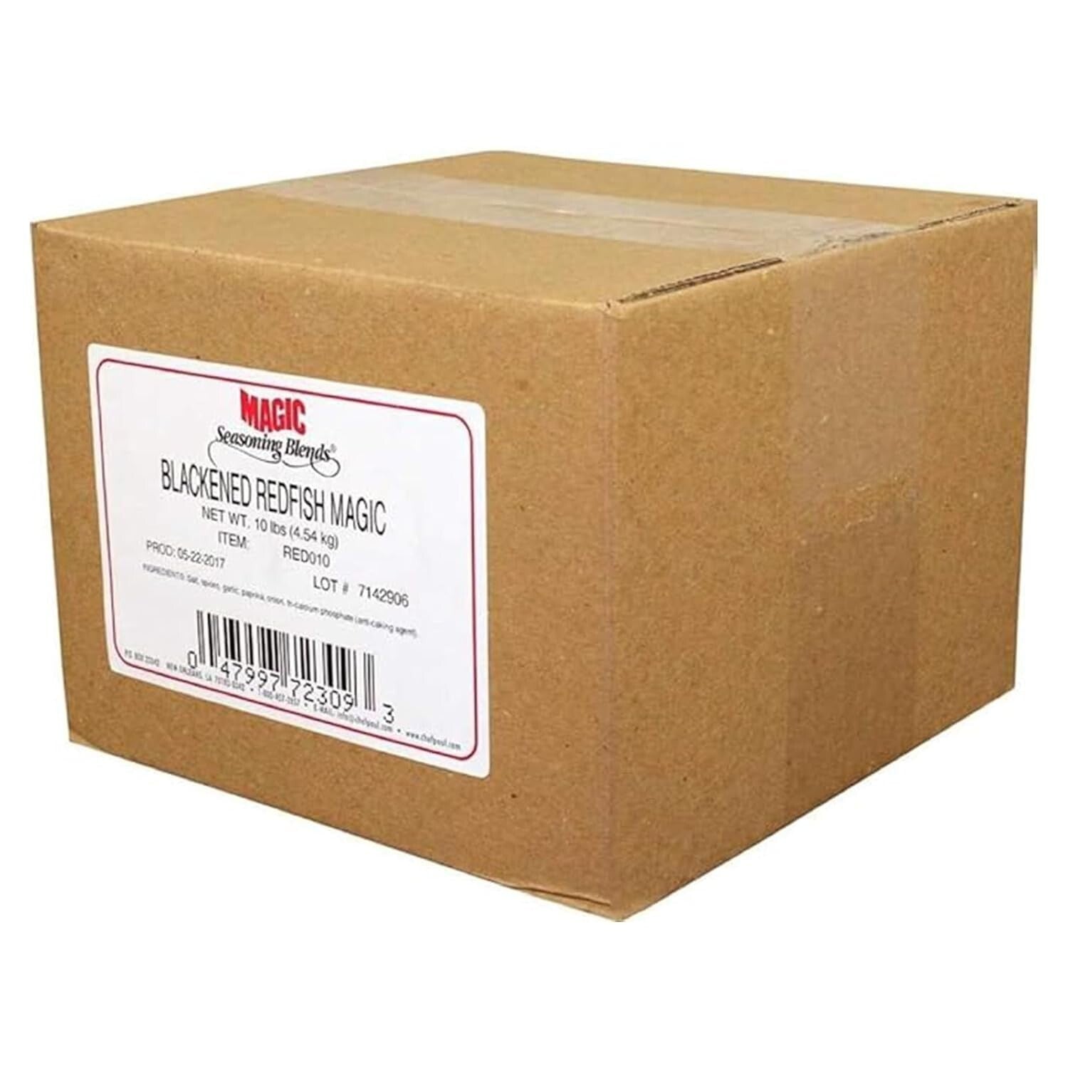 Prudhomme's Cajun Magic Blackened Redfish Seasoning – 24 oz Canister (Pack of 2)