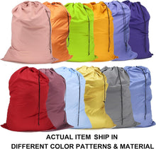 Load image into Gallery viewer, Machine Washable Extra Large Drawstring Laundry Bags - 12 Pack for Everyday Use