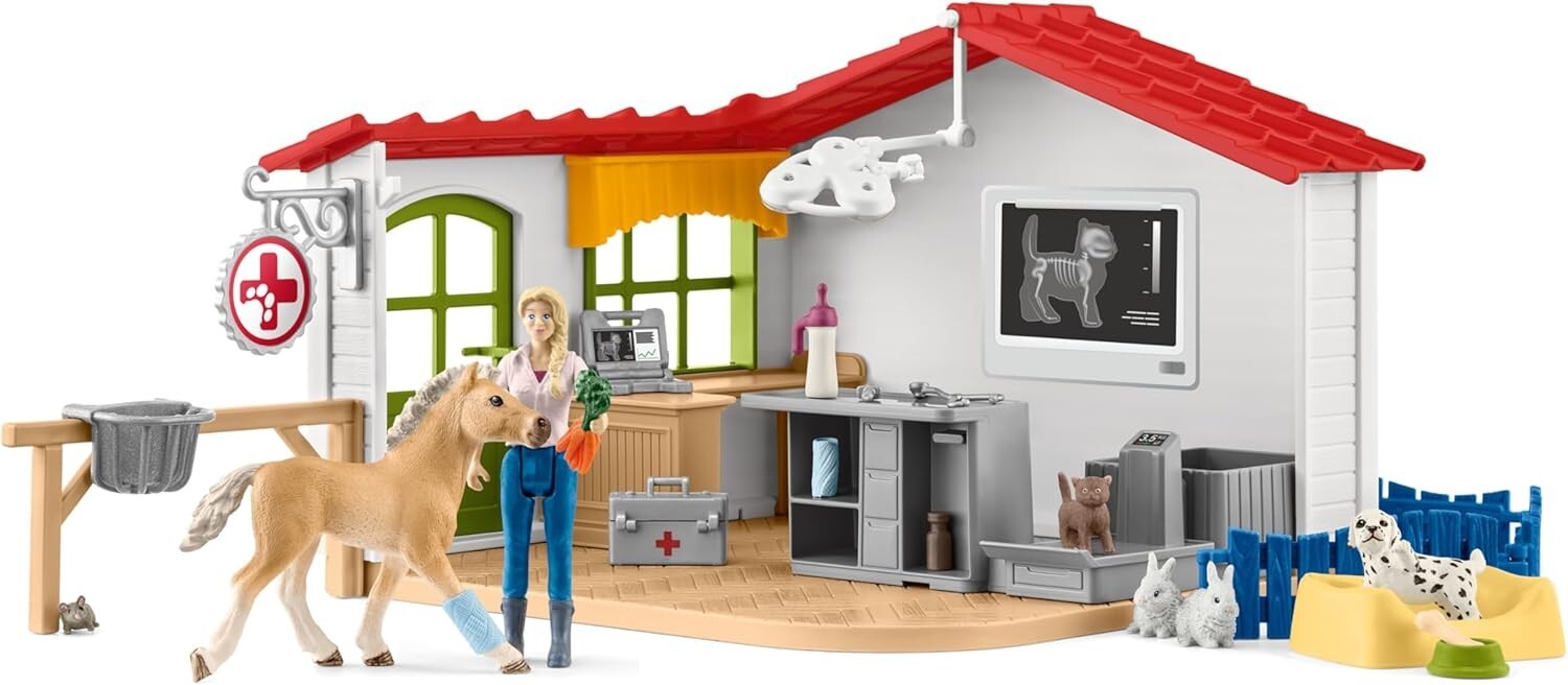 Educational 43-Piece Farm Vet Set for Children - Fun and Imagination Awaits!