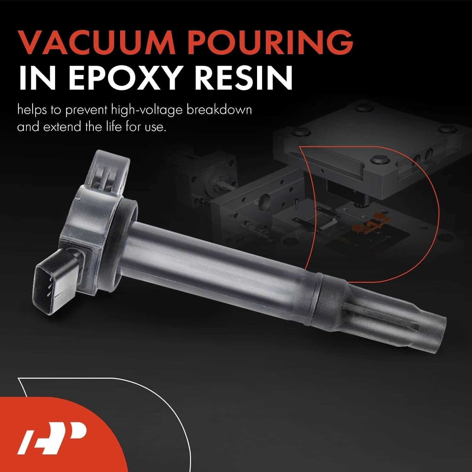 Reliable Ignition Coil Packs Compatible with Toyota & Lexus V6 - 1-Year Warranty