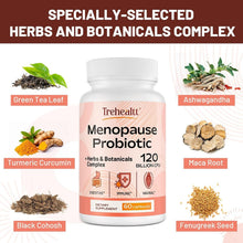 Load image into Gallery viewer, Vegan Menopause Supplement – 120 Capsules for Hot Flashes &amp; Mood Balance