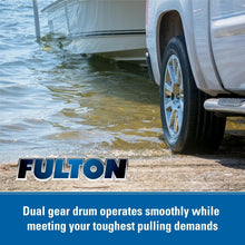 Load image into Gallery viewer, Dual Gear F2 Trailer Winch - 1,600 lbs Capacity with 20' Strap &amp; Mounting Kit