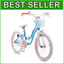 Load image into Gallery viewer, Kids 20-Inch Stargirl Bicycle - Pre-Assembled Balance Bike for Active Kids