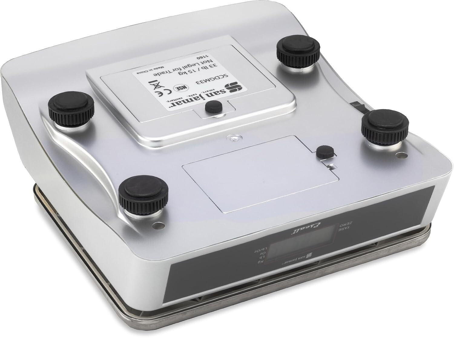 Escali Promzr M-Series Digital Kitchen Scale with LCD Display, 33 lb Capacity
