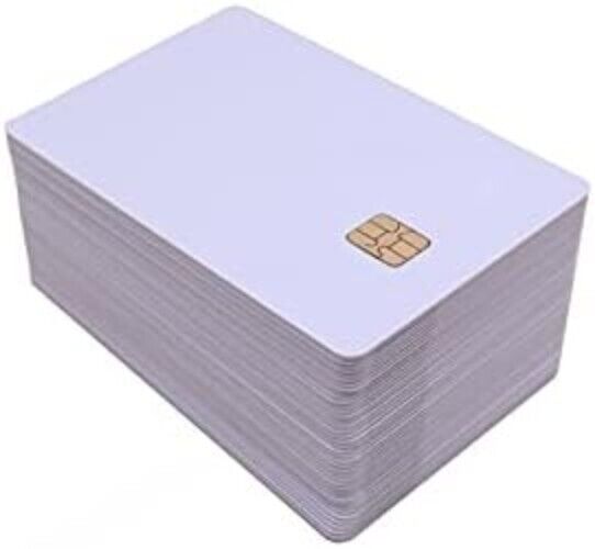 Durable 100-Packs PVC Card - Hico Magnetic Stripe with Printable Smart Cards
