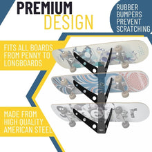 Load image into Gallery viewer, Sleek 3 Board Wall Mount Rack - Perfect Storage and Display Solution for Boards