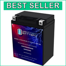 Load image into Gallery viewer, Universal Fit 12V Motorcycle Battery - 12AH, 210 CCA, Spill-Proof Technology