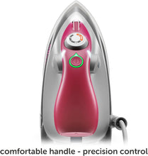 Load image into Gallery viewer, Lightweight 1000W Ceramic Steam Iron with LED ProLight - Portable Crafting Tool
