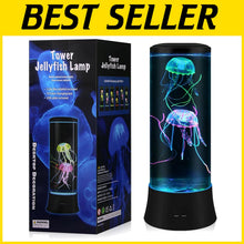 Load image into Gallery viewer, 15-Inch Waterproof Jellyfish Light Lamp – Ideal Holiday Gift, Ultra-Quiet &amp; LED