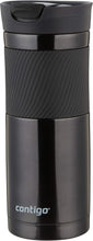 Load image into Gallery viewer, Leakproof 590ml Byron Snapseal Travel Mug with Thermal Insulation - Black