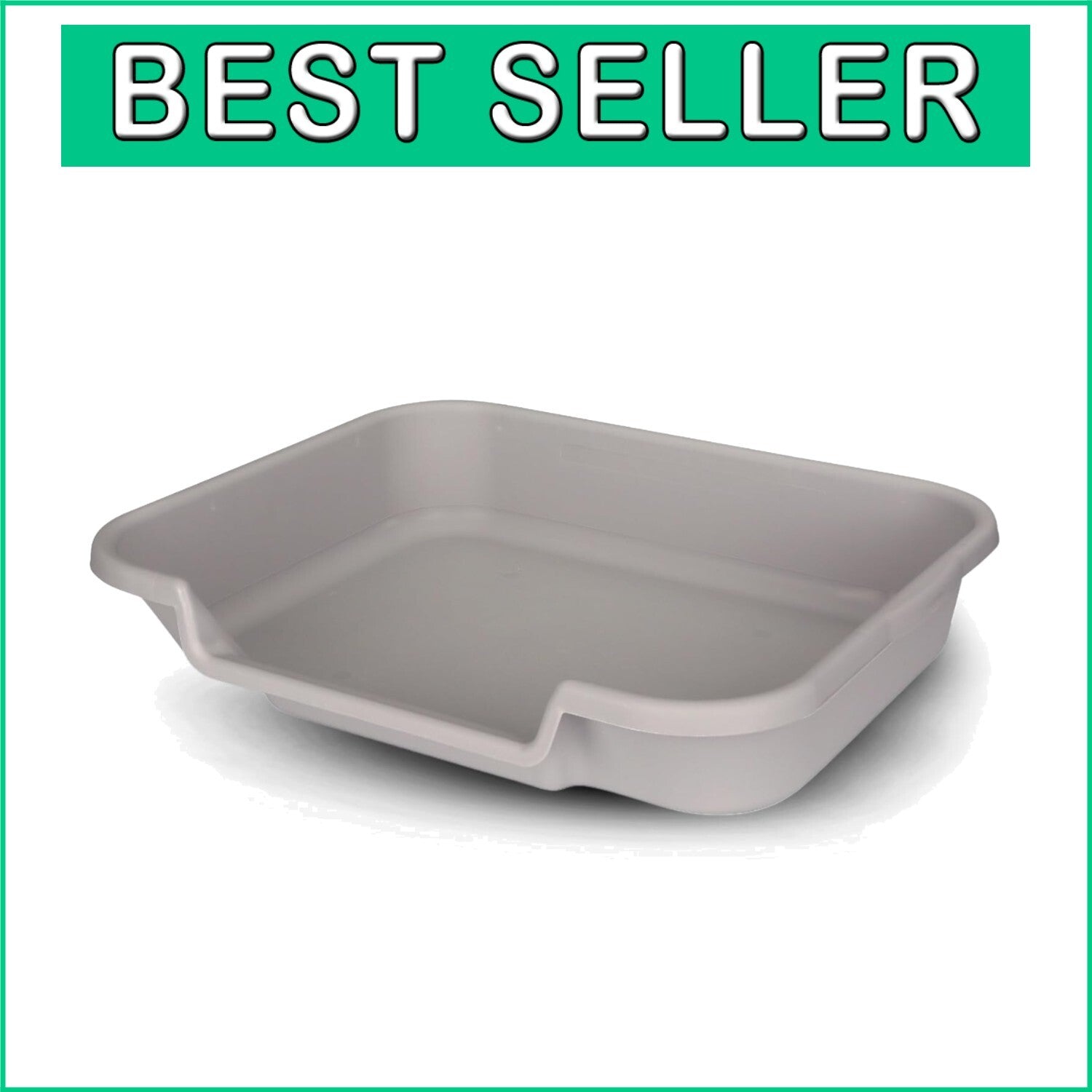 Durable Indoor Dog Litter Pan - Large Size for Puppies and Small Dogs