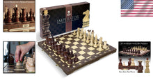 Load image into Gallery viewer, Handcrafted 21-Inch Beech and Birch Wood Chess Set – Perfect Gift for All Ages