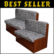 Load image into Gallery viewer, Stylish RV Dinette Cushion Covers - 4-Piece Elastic Slipcovers for Protection