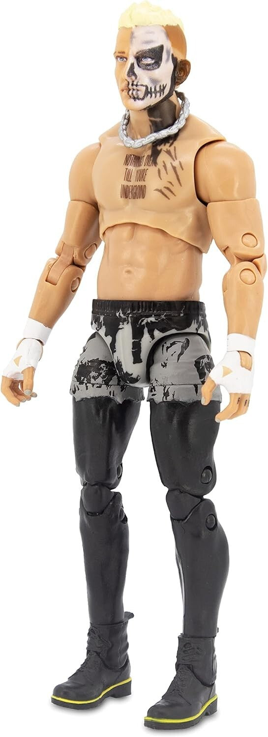 Collectible Darby Allin & Jon Moxley Action Figures with Championship Title Belt