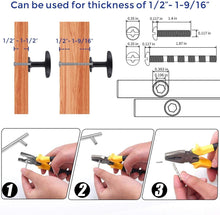 Load image into Gallery viewer, Versatile 30 Pack Matte Black Knobs - Easy Install Drawer Handles for Any Room