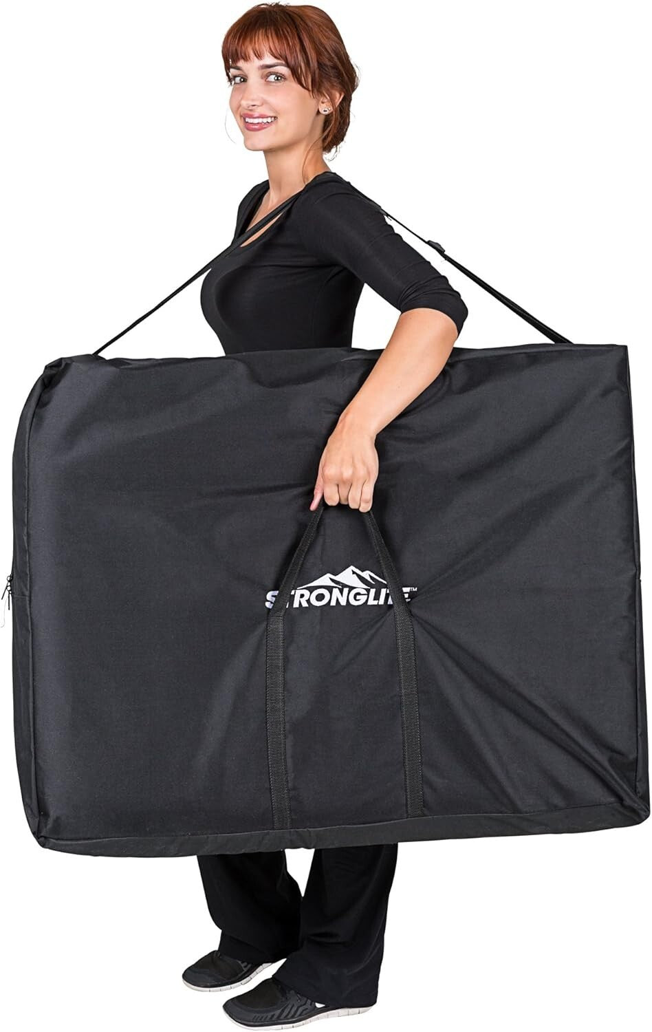Lightweight All-In-One Massage Table Package - Includes Carrying Case & Bolster