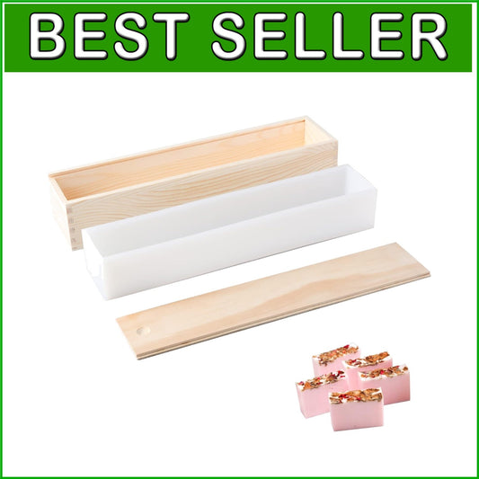 Versatile Silicone Soap Mold for 5 lb Capacity Loaf - No Assembly Needed