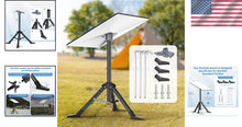 Load image into Gallery viewer, Height Adjustable Starlink Tripod Stand with Pipe Adapter for Outdoor Adventures