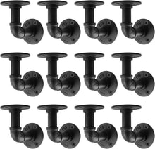 Load image into Gallery viewer, Waterproof 4x4 Inch Shelf Bracket Set - Complete 12 Pack for Easy Installation