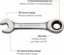 Load image into Gallery viewer, Professional 14 Pc. Stubby Ratcheting Wrench Set - Enhanced Grip &amp; Access