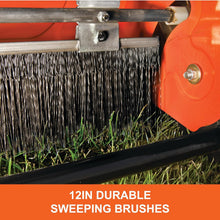 Load image into Gallery viewer, Foldable 44" Lawn Sweeper - Rust-Resistant, Easy Assembly for Ultimate Lawn Care
