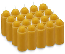 Load image into Gallery viewer, Long Burning Unscented Beeswax Candles - Perfect for Lanterns &amp; Emergencies