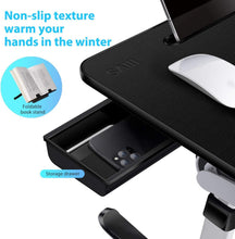 Load image into Gallery viewer, Lightweight X-Large Laptop Bed Tray: Adjustable, Foldable for Comfort and Style
