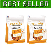 Load image into Gallery viewer, Healthy &amp; Delicious Chicken Jerky Dog Treats - 2 x 12oz Packs, All Life Stages