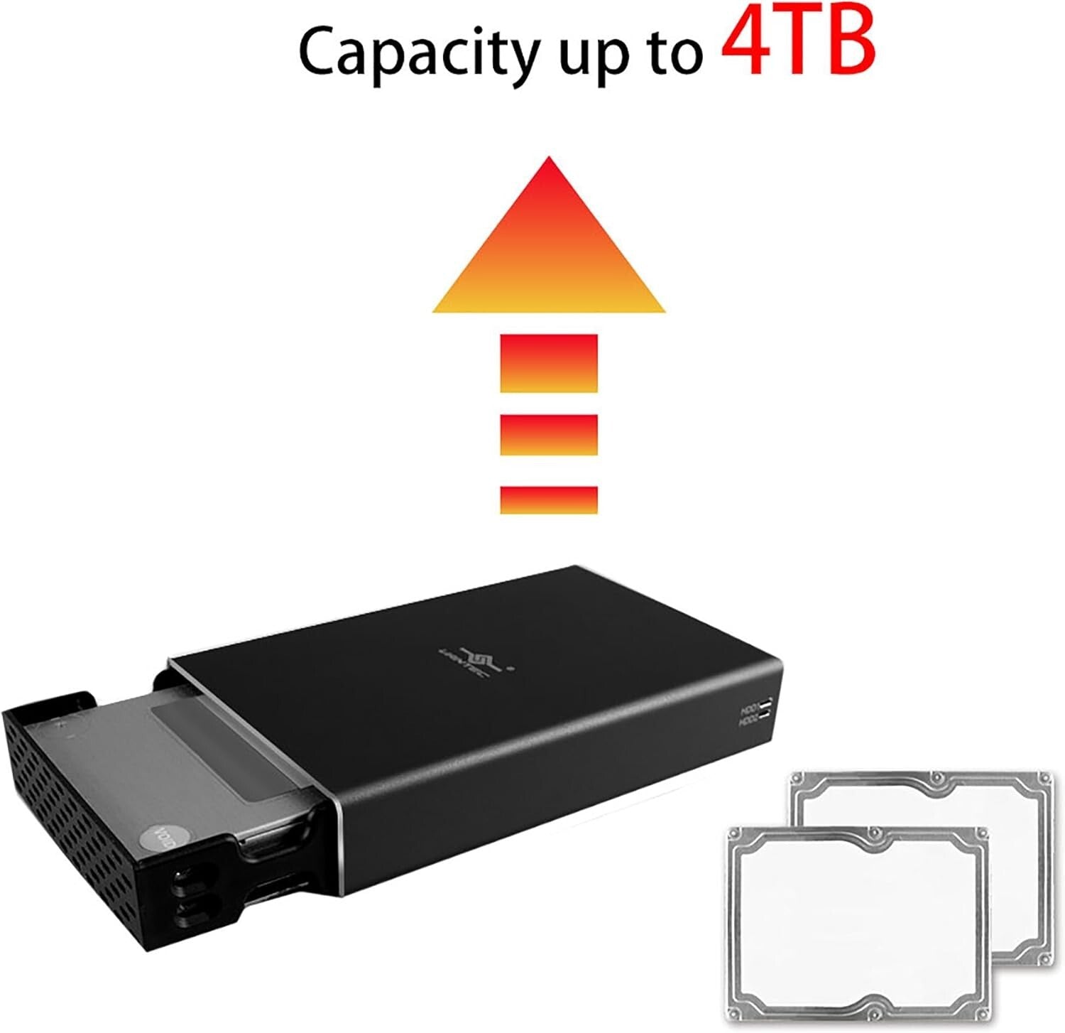 Compact Nexstar GX Dual 2.5" SATA RAID Enclosure - Ultra-Fast 5000Mbps Transfer
