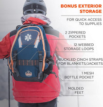 Load image into Gallery viewer, Versatile First Responder Backpack with Reflective Borders &amp; ID Slots - 24L