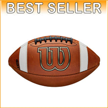 Load image into Gallery viewer, Sewn Stripe GST Leather Junior Football - Unisex Design, High Performance