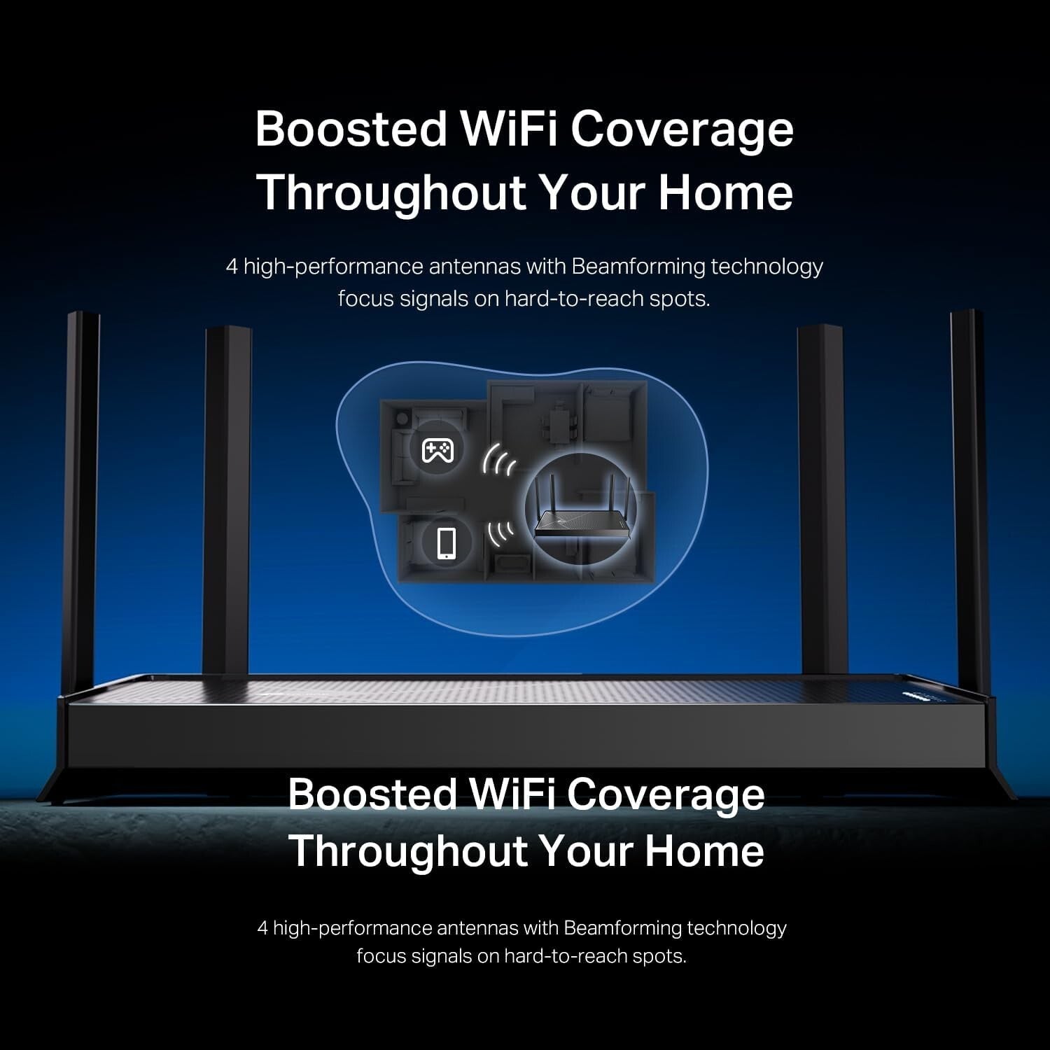 Future-Ready Wi-Fi 7 Router - 4-Stream 3.6 Gbps with Robust Parental Controls