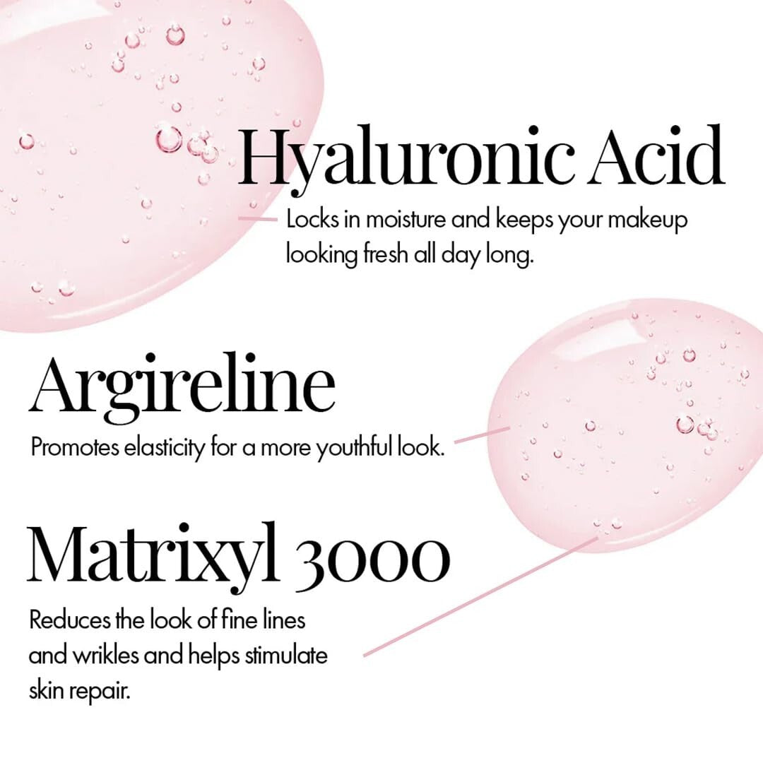 Lightweight Spray Foundation Set with Anti-Aging Elements & Dual Brushes - Fair