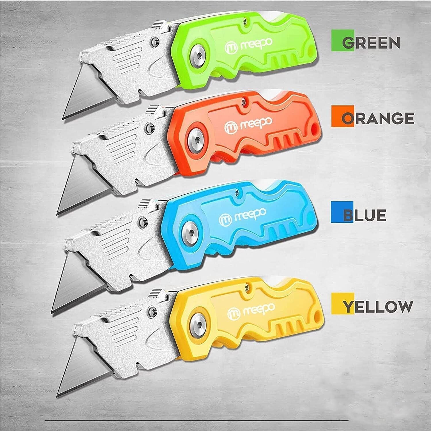 Professional Utility Knife 20-Pack - Ideal for Heavy Duty and DIY Projects