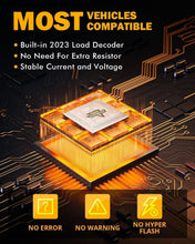 Load image into Gallery viewer, Amber Yellow LED 1157, 600% Brighter Turn Signal with Built-in Resistor System