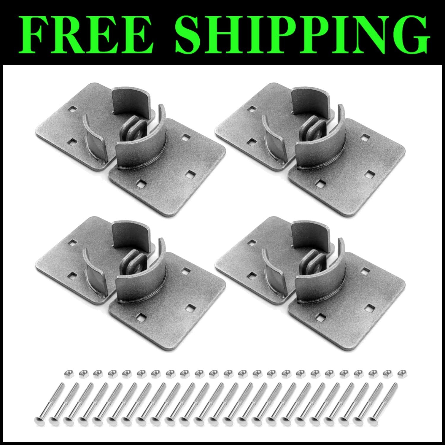 Compact 4 Pack of High-Security Steel Puck Locks for Ultimate Protection