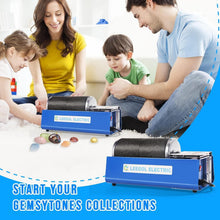 Load image into Gallery viewer, Compact 6LB Rock Tumbler With Rubber Barrels - Ideal for Polished Gem Projects