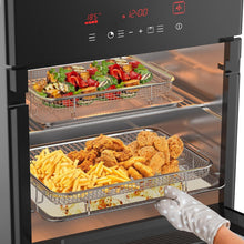 Load image into Gallery viewer, Versatile Non-Stick Oven Tray Set - Large &amp; Medium for Crispy, Healthy Meals