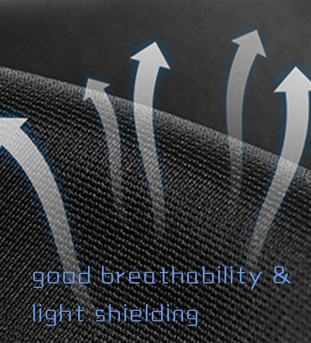 Fade Resistant and Washable Bird Cage Cover - Durable Black Nylon Twill Design