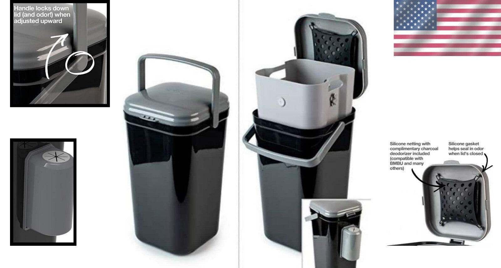 Transparent Outdoor Dog Waste Bin - Easy Clean-up with Built-in Deodorizer