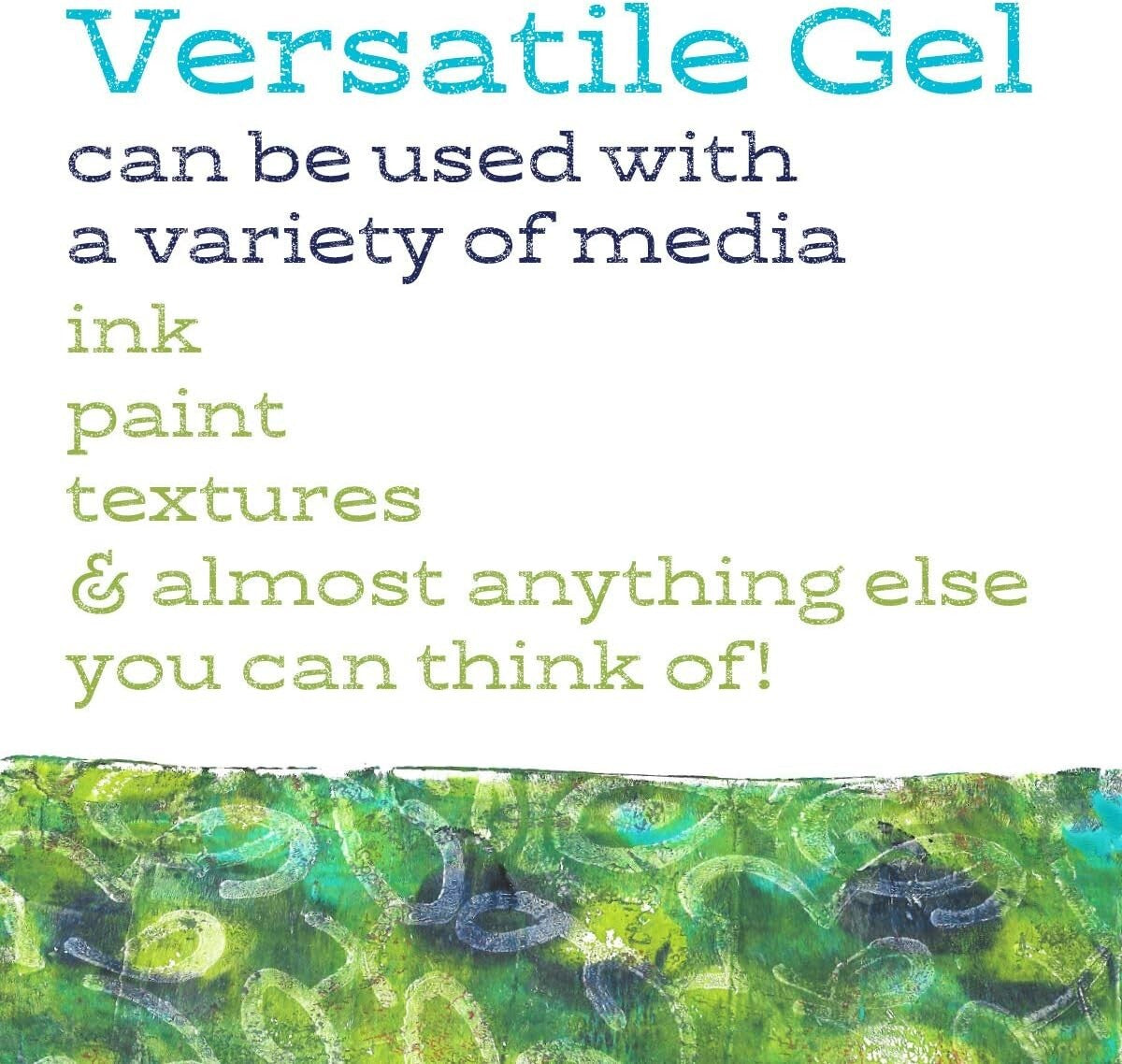 Durable 12-Inch Gel Monoprinting Plate - Perfect for Scraping, Journals & Crafts